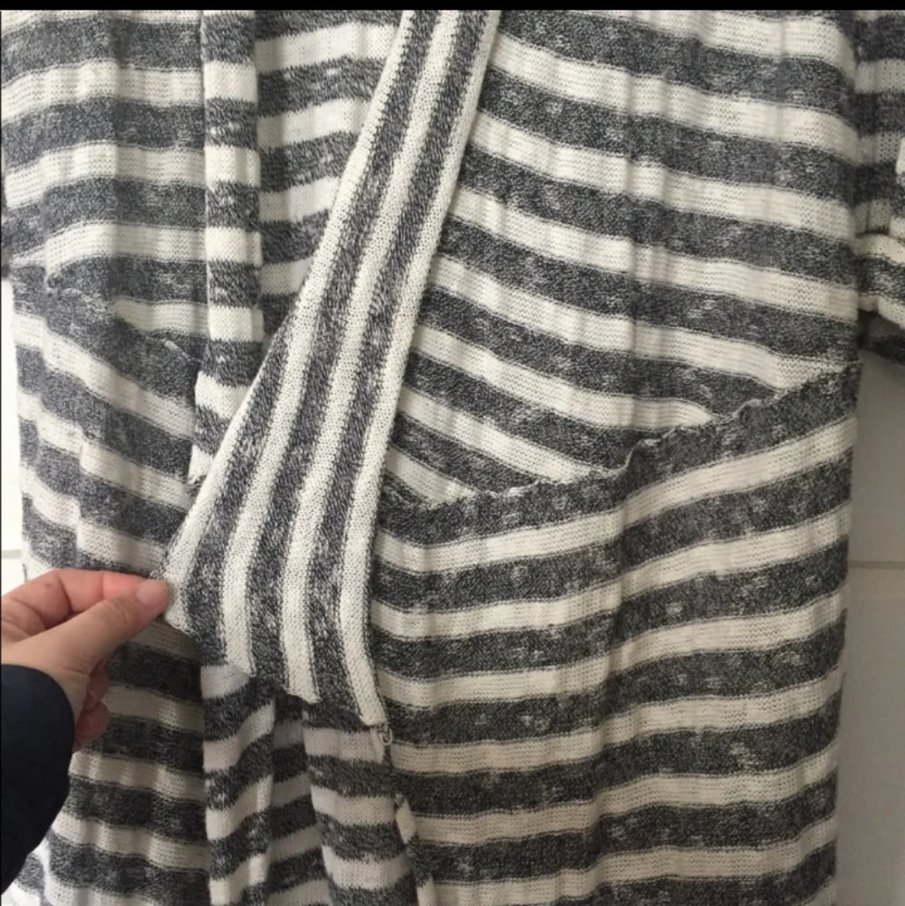 Free People forget me striped duster cardigan